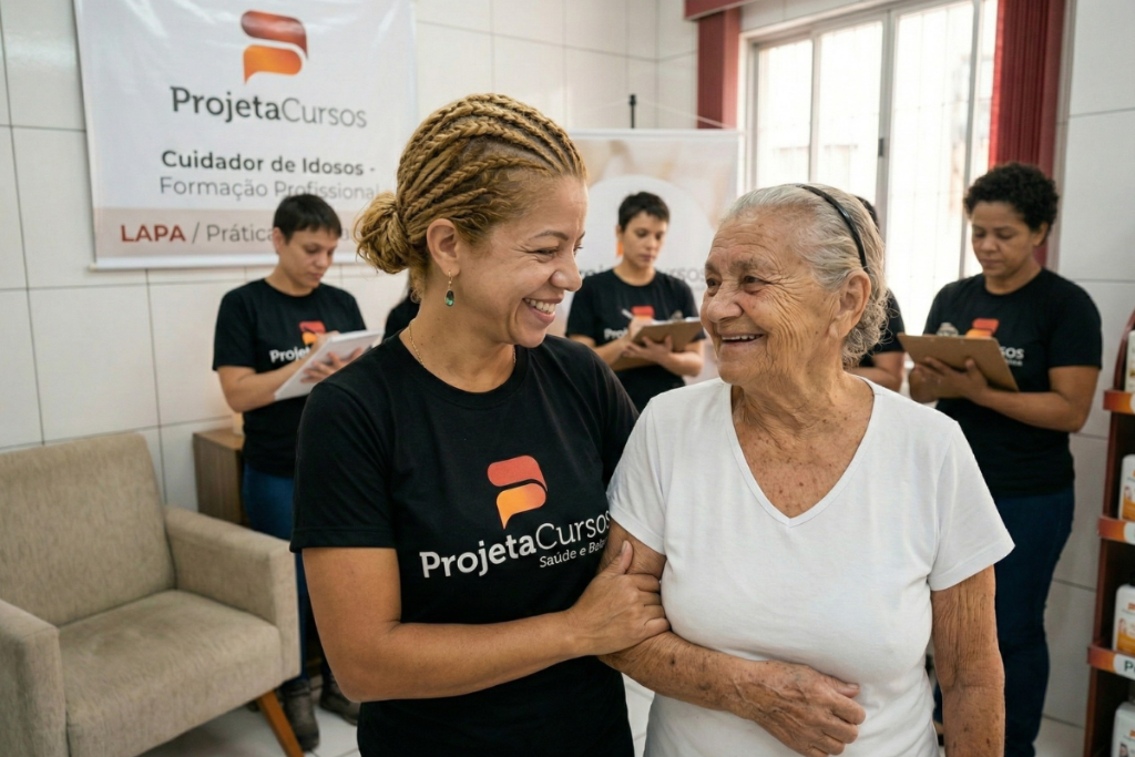 Cuidador de Idosos – Projeta Cursos Lapa
