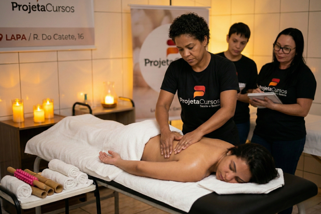 Massoterapia – Projeta Cursos Lapa